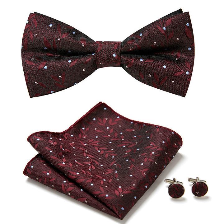 Three-piece set with stylish bow ties Stornfield