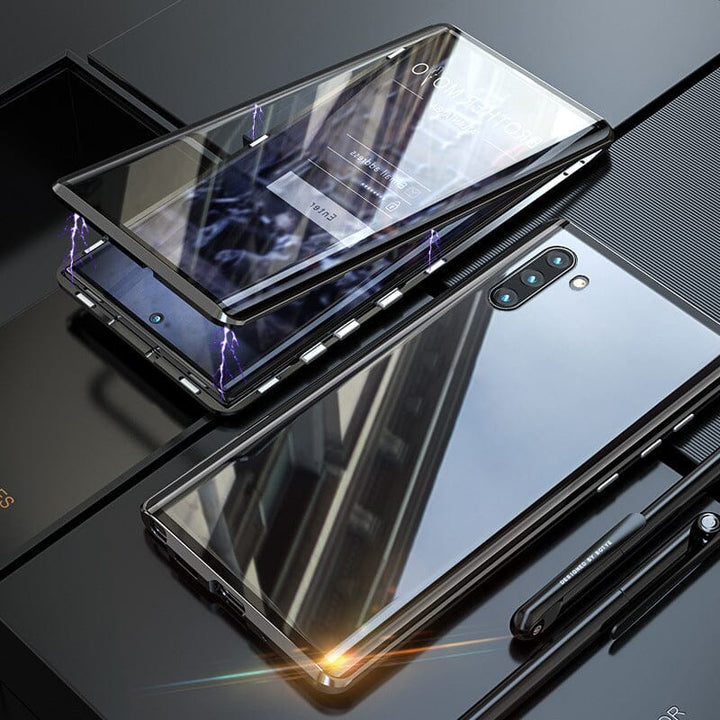 Stornfield | Double-Sided Magnetic Tempered Glass Phone Case for Samsung