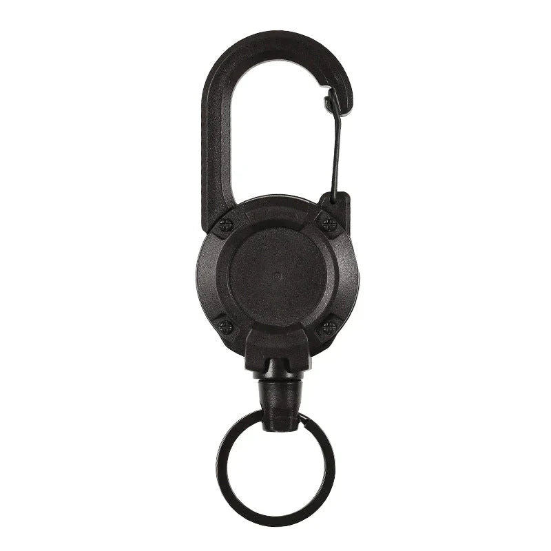 Automatic retractable key holder made of wire rope for outdoor use | Stornfield