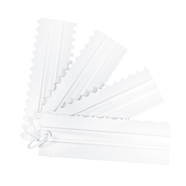 4PCS/Set New Comb Cake Scraper Pattern Cream Scraper DIY Baking Tools | Stornfield