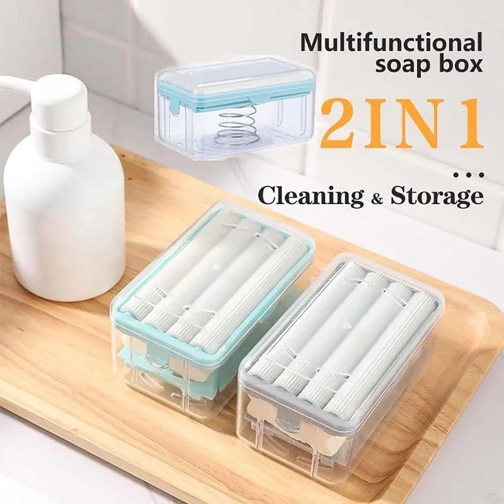 2-in-1 Foaming Soap Box Holder Stornfield