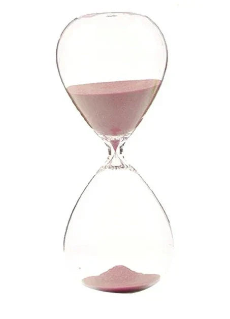 Stornfield | Creative transparent hourglass made of glass