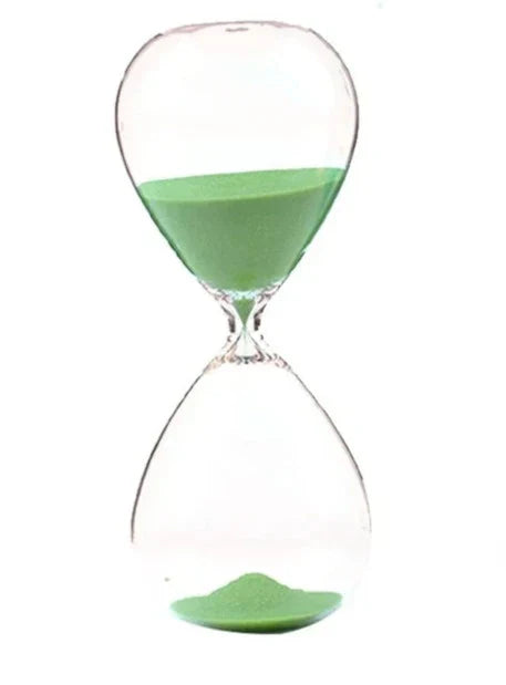 Stornfield | Creative transparent hourglass made of glass