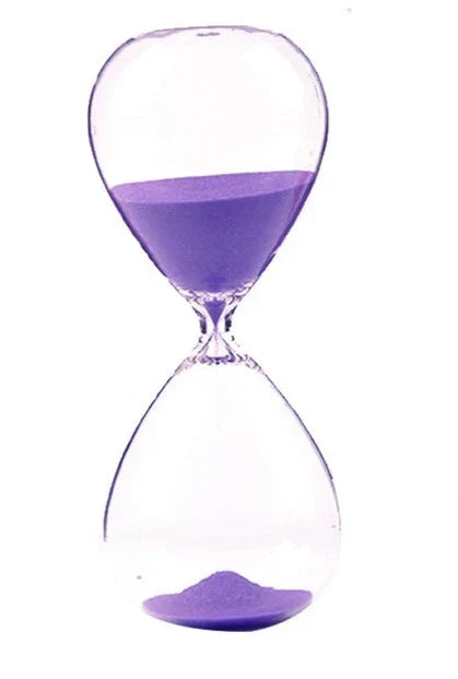 Stornfield | Creative transparent hourglass made of glass