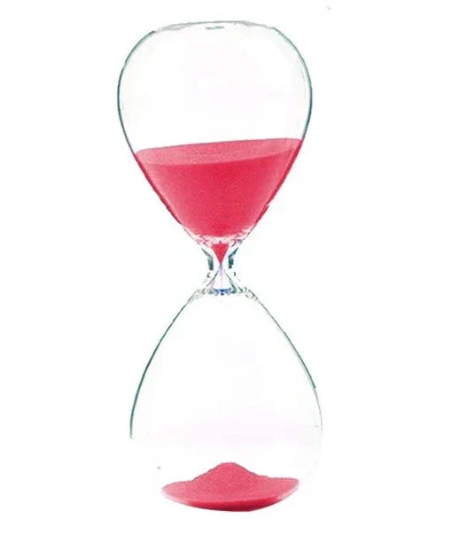 Stornfield | Creative transparent hourglass made of glass
