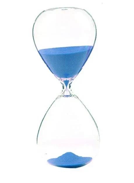 Stornfield | Creative transparent hourglass made of glass