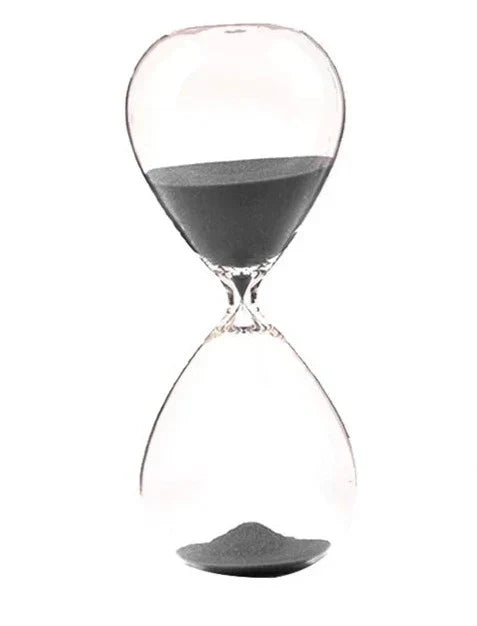Stornfield | Creative transparent hourglass made of glass