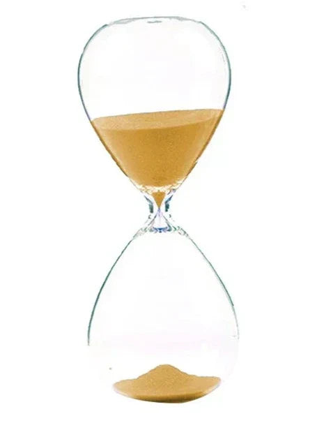 Stornfield | Creative transparent hourglass made of glass