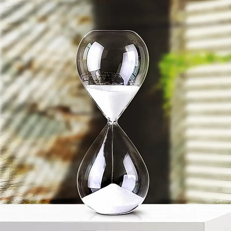 Stornfield | Creative transparent hourglass made of glass