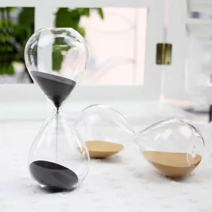 Stornfield | Creative transparent hourglass made of glass