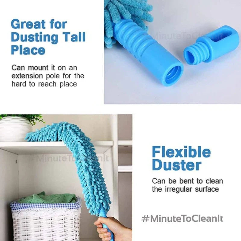 Stornfield Flexible Microfiber Duster with Long Handle