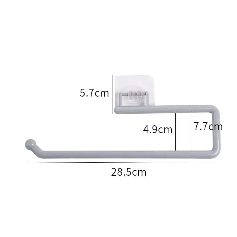 Tissue Hanger, Plastic Paper Roll Holder Wall Mounted Stornfield