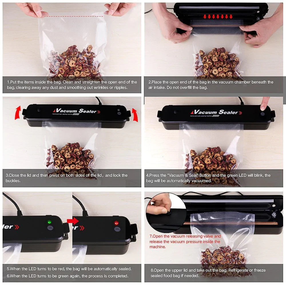 Vacuum Sealer Automatic Vacuum Air Sealing Machine Stornfield