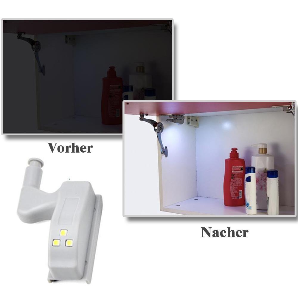 Bequee Super Bright LED Hinge Light (10 Pieces) | Stornfield