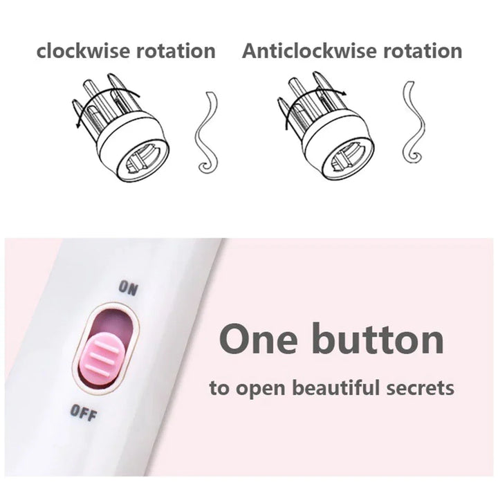 Automatic Hair Curler Double Rotation Stornfield