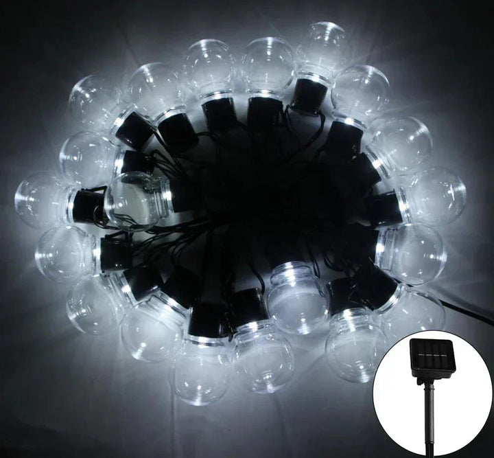Stornfield | Solar LED String Lights for Outdoor Use – Eco-friendly Garden and Patio Lighting