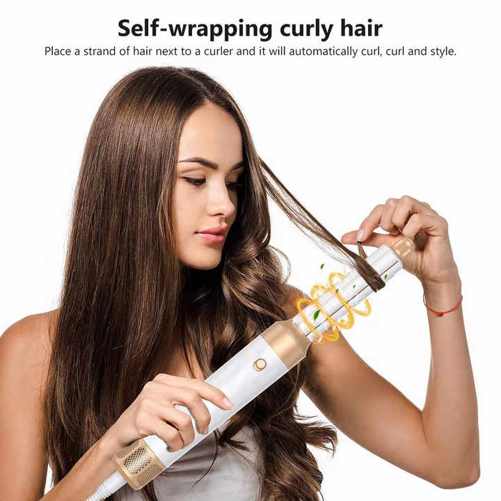 Stornfield | 7-in-1 Airwrap Hair Styler | Multi-Functional Styling Tool for Curls, Waves & Straightening