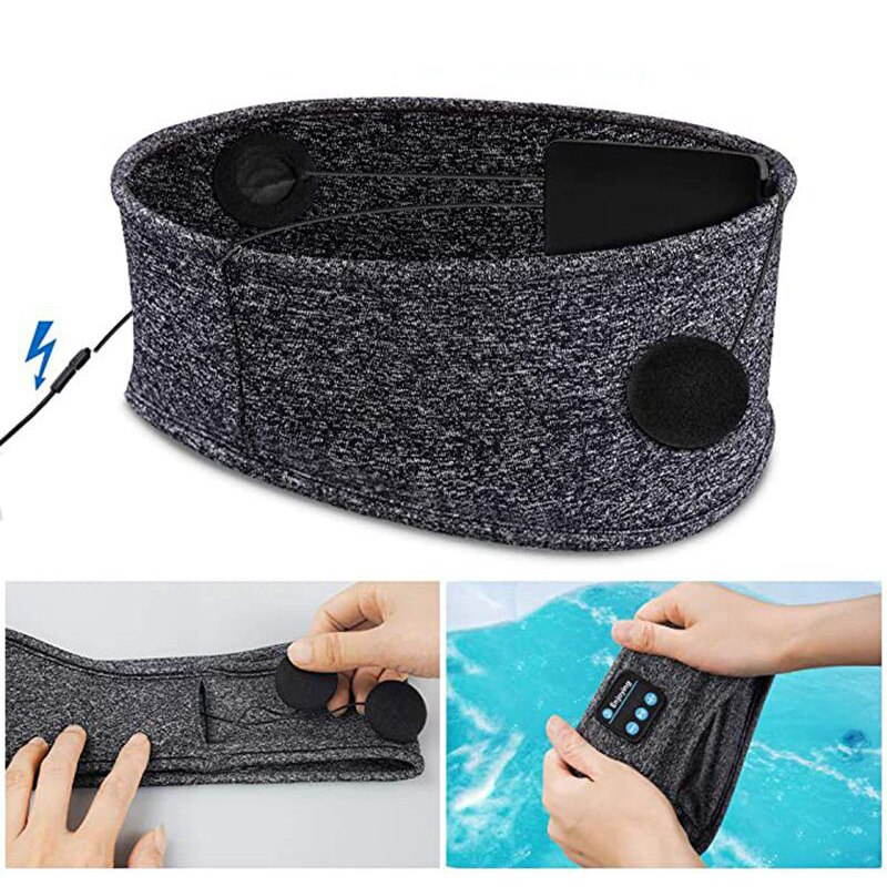 RestRhythm Bluetooth Sleep Mask – Comfortable Music Mask for Relaxation and Sleep | Stornfield