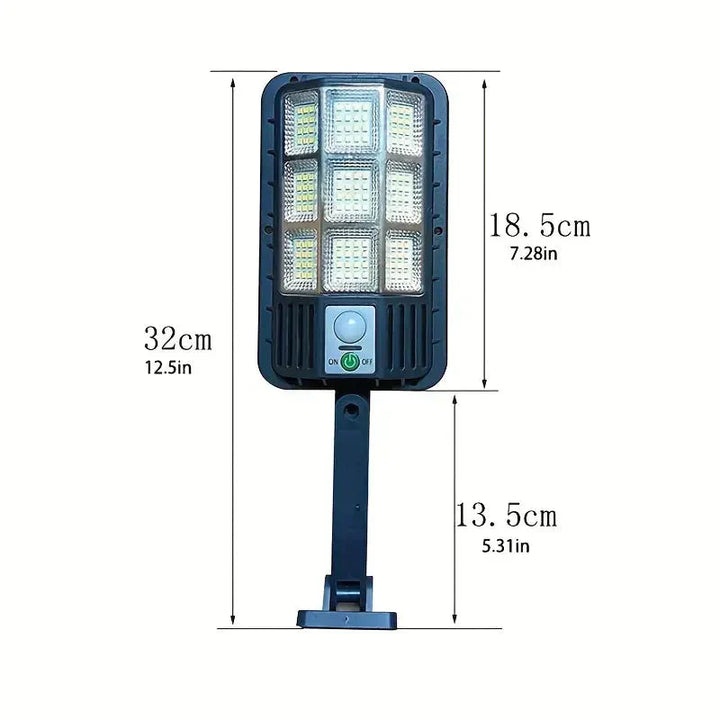Stornfield | 5000LM Solar Floodlight Twilight to Dawn, Solar Powered Outdoor Lights with Security Motion Sensor