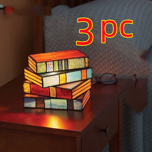 Stornfield | Stacked Book Table Lamp