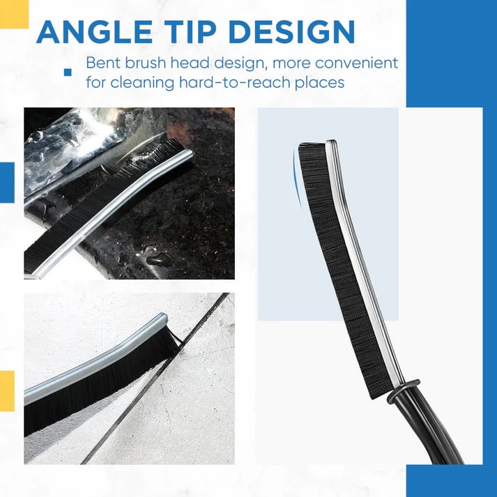 Hard-Bristled Crevice Cleaning Brush Stornfield