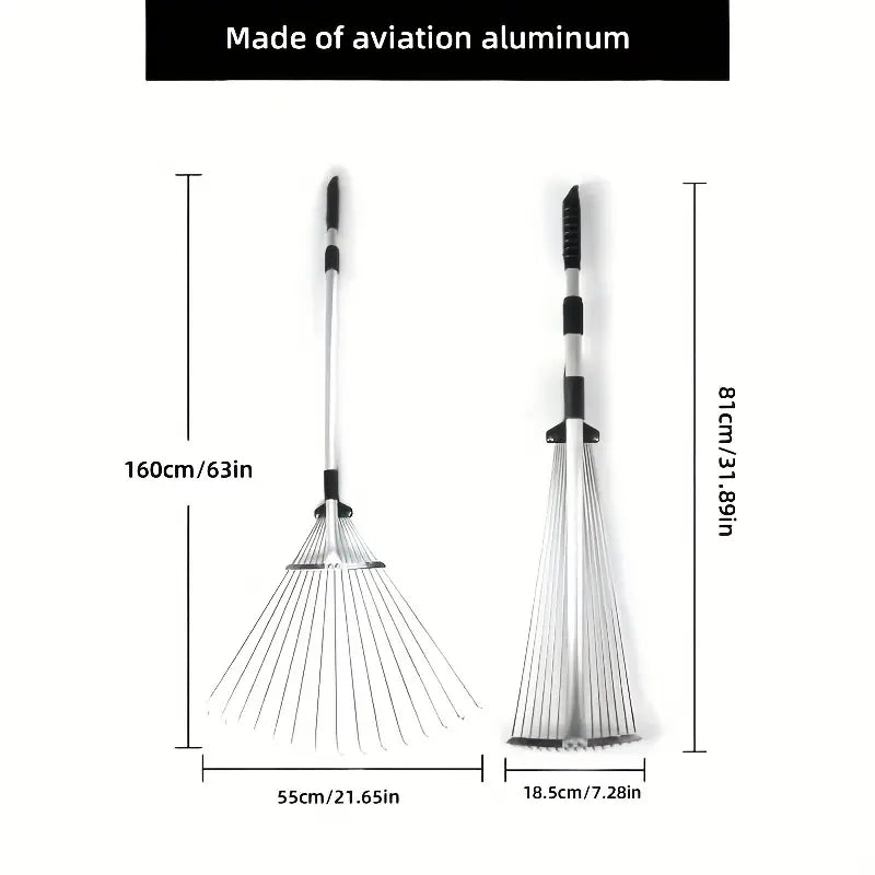 ergonomic garden rake for back-friendly work | Stornfield
