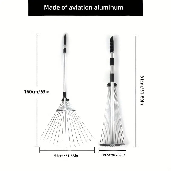 ergonomic garden rake for back-friendly work | Stornfield