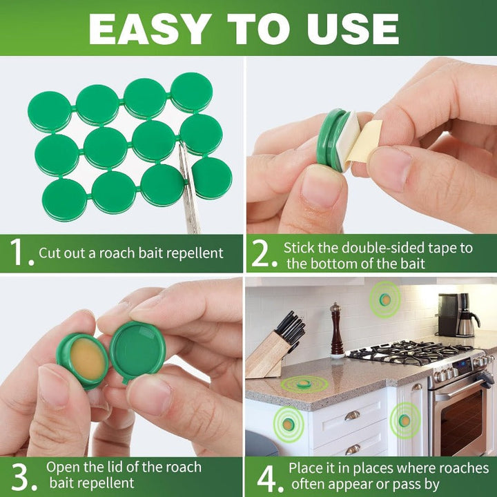 Stornfield | Child- & Pet-Safe Roach Bait Discs