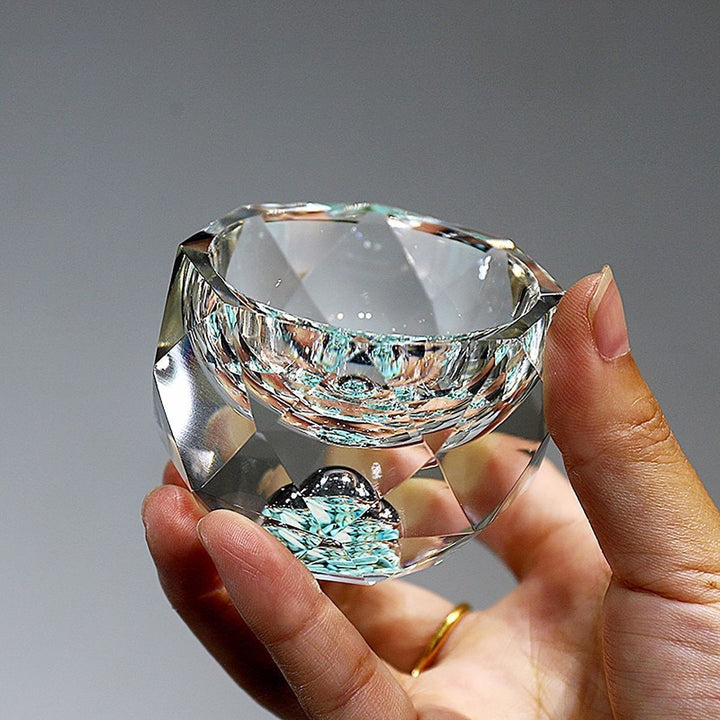 Stornfield | 50ml Diamond Cut Crystal Drinking Glasses Vodka Shot Glasses Wine Glasses Whiskey Glasses Spirit Glasses Sake Soju Brandy Tea Cup