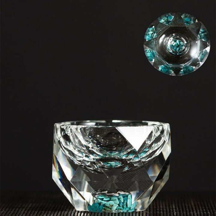 Stornfield | 50ml Diamond Cut Crystal Drinking Glasses Vodka Shot Glasses Wine Glasses Whiskey Glasses Spirit Glasses Sake Soju Brandy Tea Cup