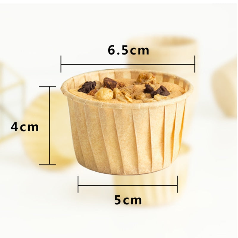 50pcs Grease-proof Baking Cups | Stornfield
