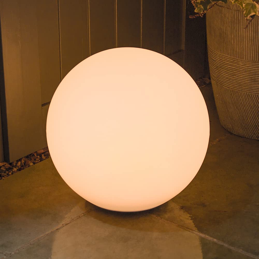 Stornfield | Waterproof Round LED Garden Light with 16 Colors and Remote Control - Perfect for Garden, Porch, and Parties