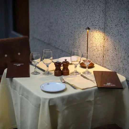 Stornfield | LumiZen Minimalist LED Table Lamp | Wireless, Waterproof and Dimmable Lighting