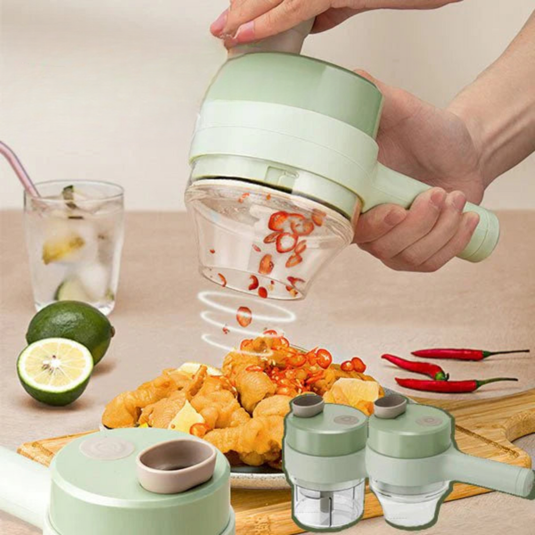 4-in-1 Turbo Kitchen Rocket — Revolutionize your kitchen and enjoy lightning-fast freedom from chopping stress! | Stornfield