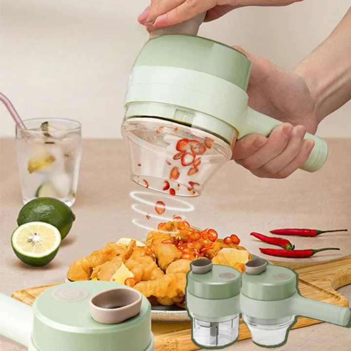 4-in-1 Turbo Kitchen Rocket — Revolutionize your kitchen and enjoy lightning-fast freedom from chopping stress! | Stornfield