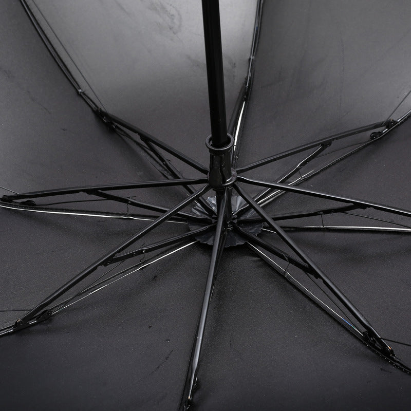Ladies folding umbrella with cheerful motif Stornfield