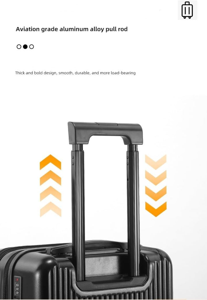 Hard Shell Carry-On with Cup Holder, USB Port & TSA Lock | Stornfield