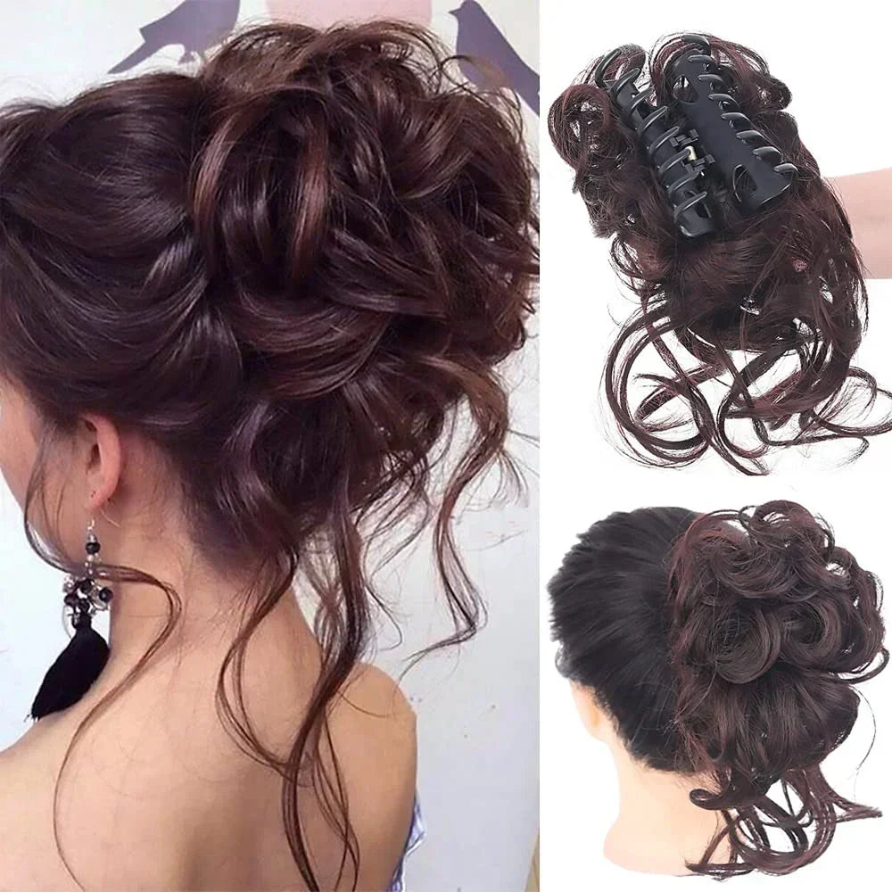 Stornfield | CurlyBun: Instant Curled Bun Hair Clip