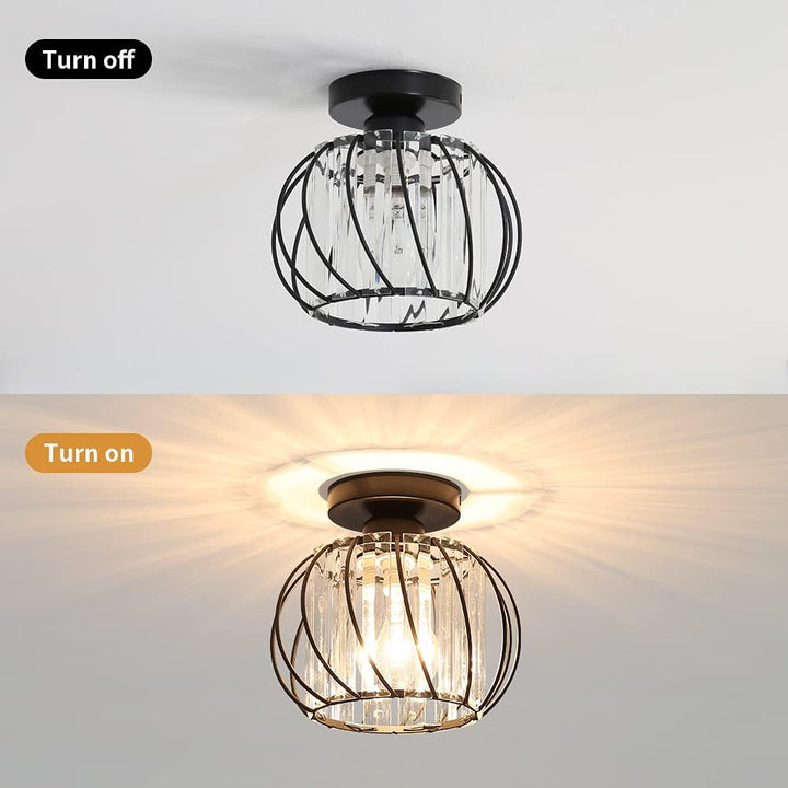 Glass Ceiling Light | Stornfield
