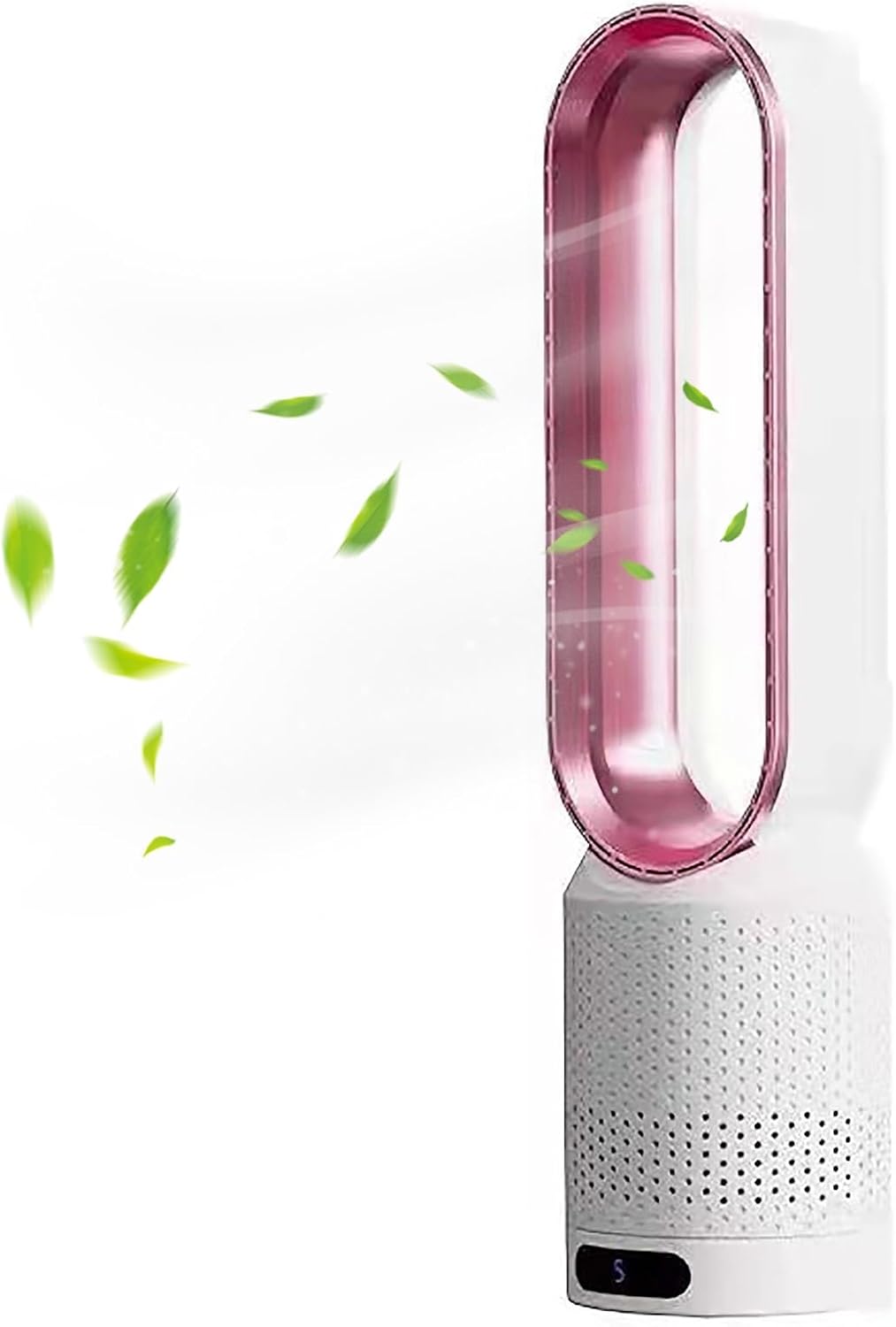Portable Bladeless Fan with Air Purification and Remote Control | Stornfield