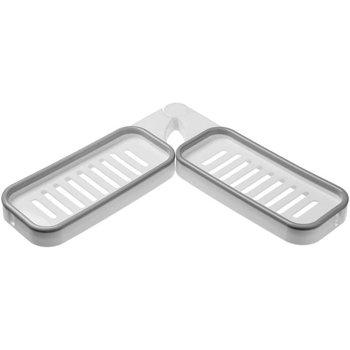 Bathroom 180° Rotatable Corner Punch-Free Rack | Stornfield