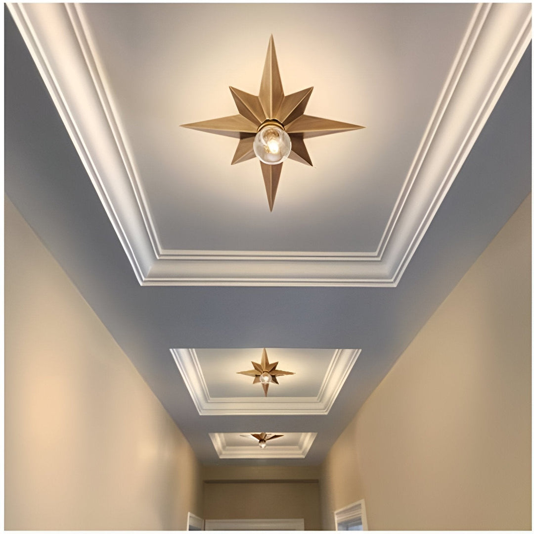 Stornfield | Modern Star-Shaped Ceiling Lamp