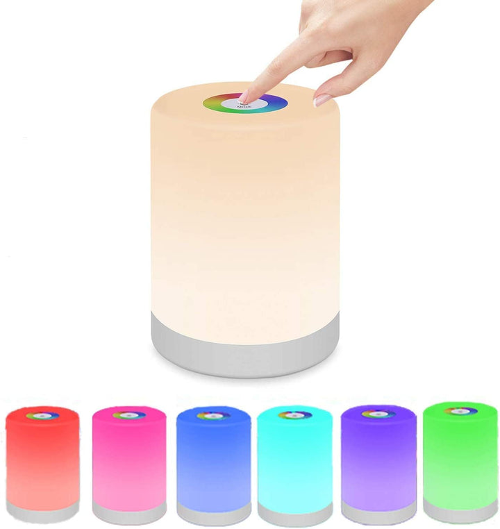 Dimmable Portable LED Lamp – Color Changing Table Lamp with Touch Control for Cozy Lighting | Stornfield