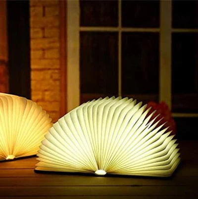 Foldable Book Lamp with Warm LED Lighting - StoryGlow | Stornfield