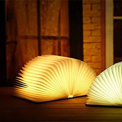 Foldable Book Lamp with Warm LED Lighting - StoryGlow | Stornfield