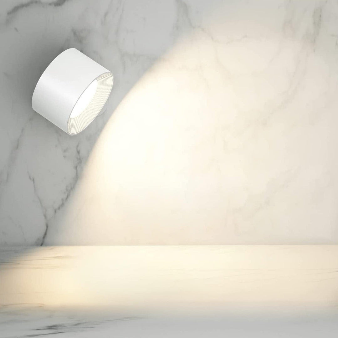 Stornfield | Spotlight Wireless Wall Lamp - 360° Rotation, Dimmable, Rechargeable Wall Light