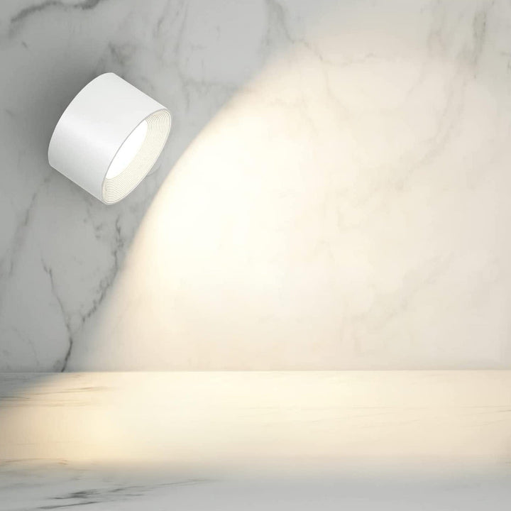 Stornfield | Spotlight Wireless Wall Lamp - 360° Rotation, Dimmable, Rechargeable Wall Light