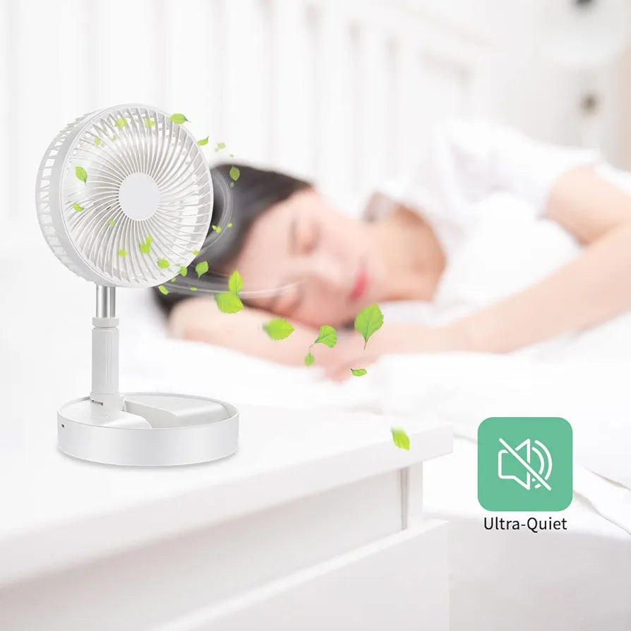 Portable Rechargeable Foldable Desk Fan | Stornfield