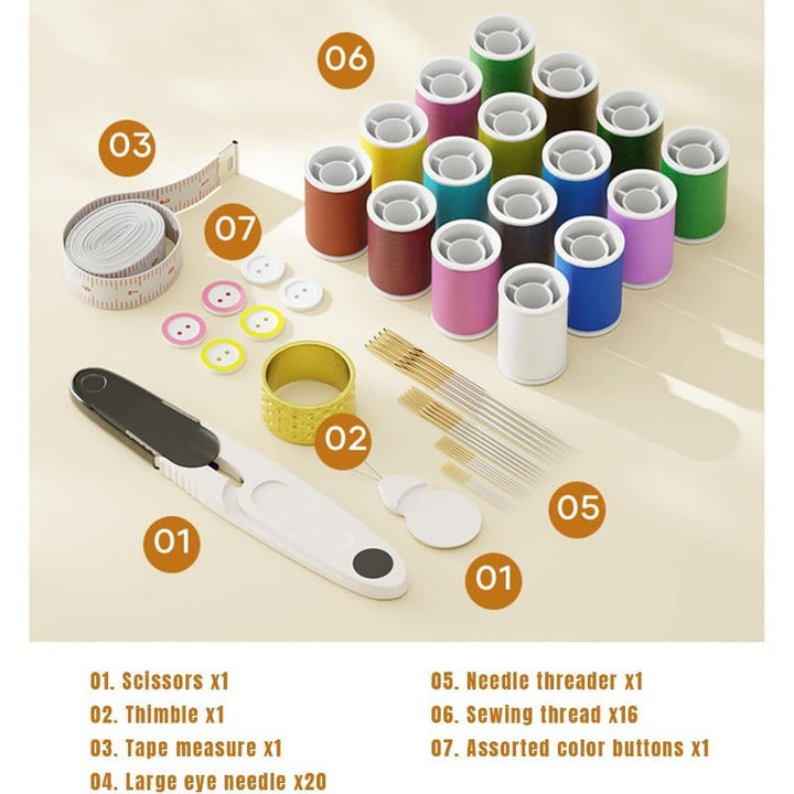 Magnetic Two-Layer Sewing Kit Stornfield