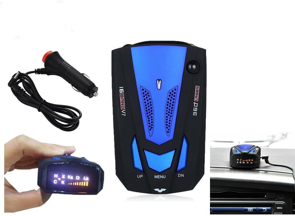 Stornfield | Radar Detector UK – Flash Speed Camera Detector with Precision Long-Range Detection for Safe Driving